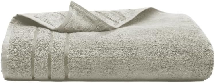 Cariloha Bath Towel – Soft Bamboo Viscose – Harbor Gray – 30″ x 56″