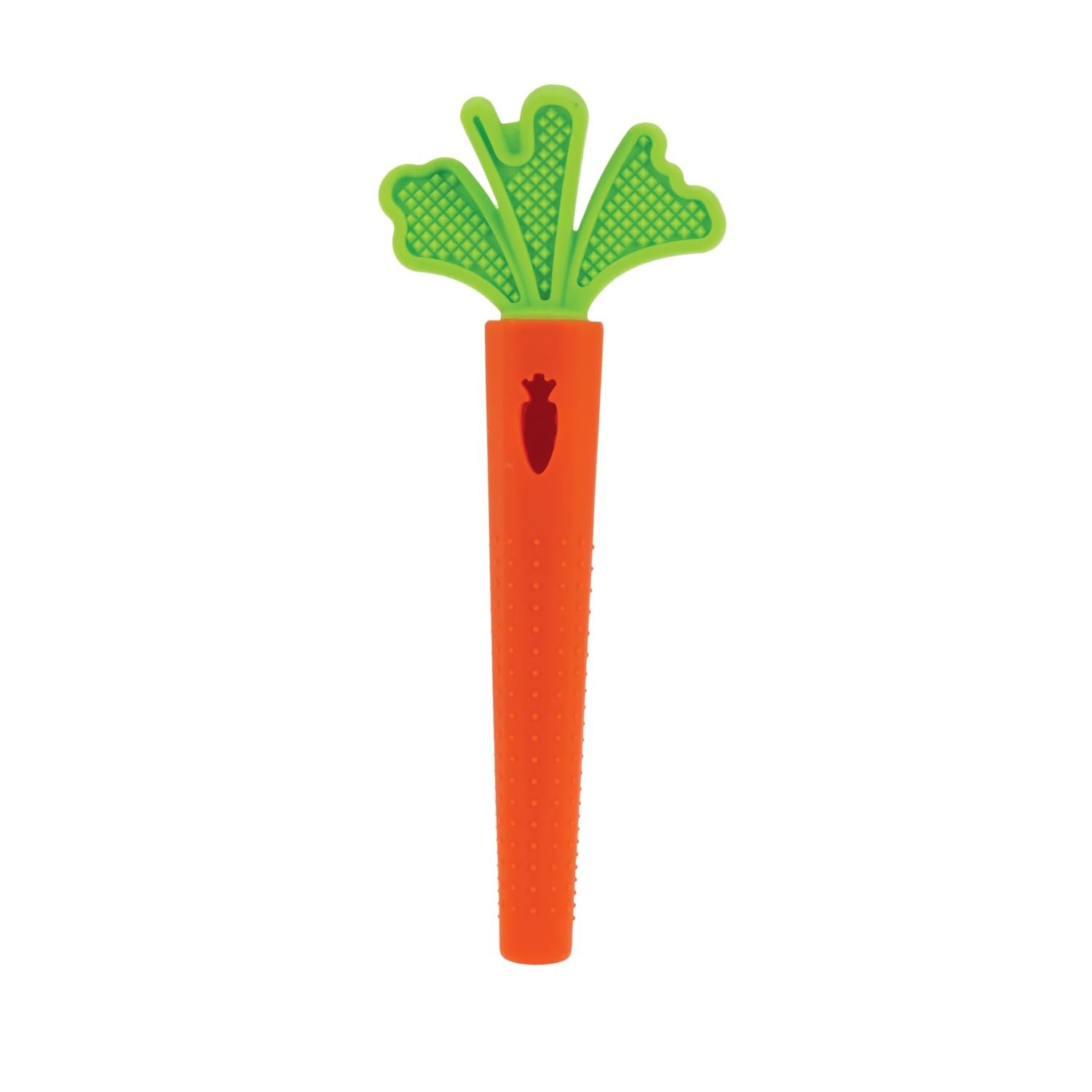 Nuby Silicone Carrot Hollow Teether Tube