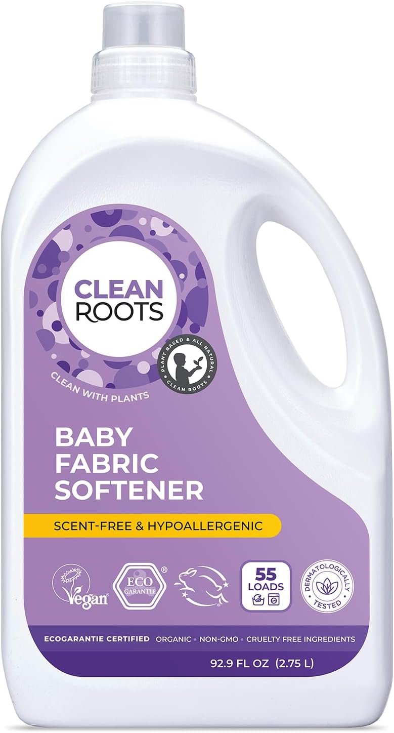 Baby Fabric Softener, Scent-Free, 92.9 fl oz (2.75 L)