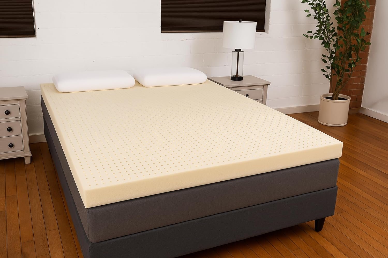 Talalay Latex Mattress Topper – Soft – 2″ – Queen