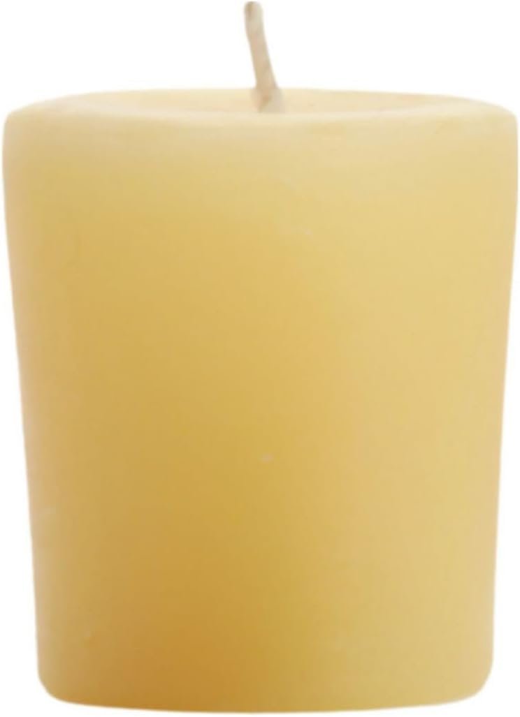 Big Dipper Wax Works Pure Beeswax Votive Candle, Single 1.5″ x 2″