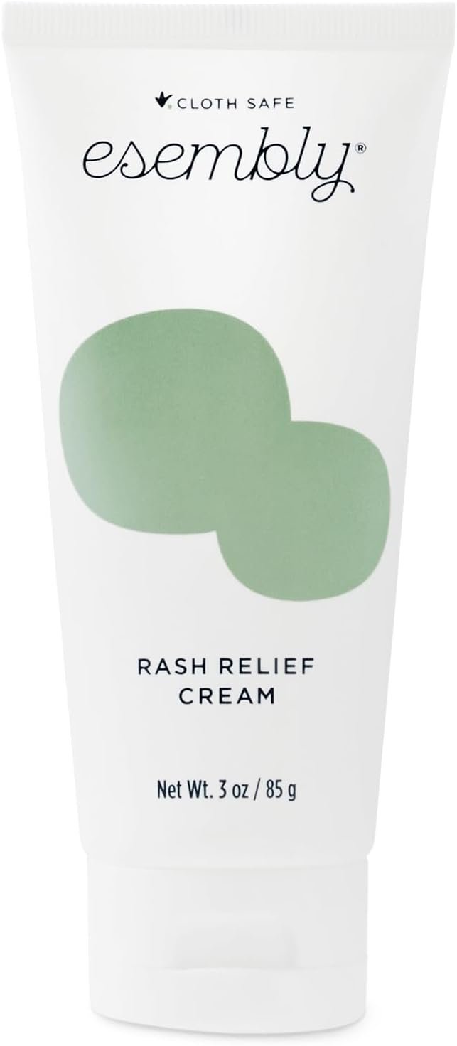 Esembly Rash Relief Cream, Zinc Diaper Cream, 3oz