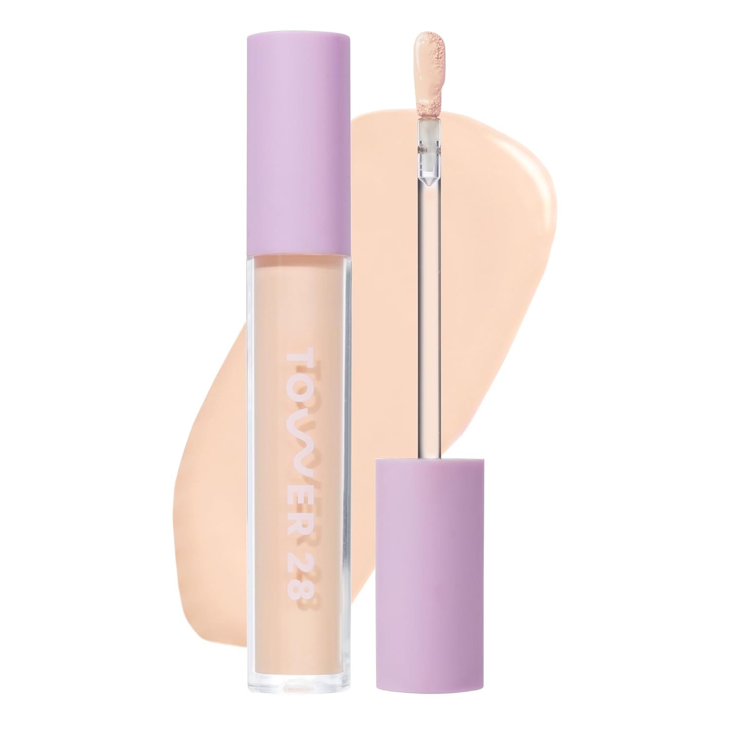 Tower 28 Swipe Serum Hydrating Concealer, 4.0 Light/Medium Cool (0.22 oz)