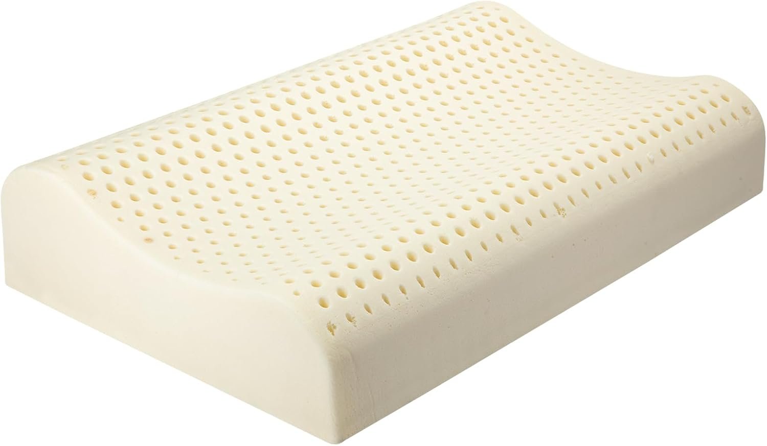 TALATEX 100% Natural Premium Latex Pillow, Adjustable Orthordic Ergonomic Pillow Helps Relieve Pressure, Neck and Shoulder Pain (Soft, Standard)