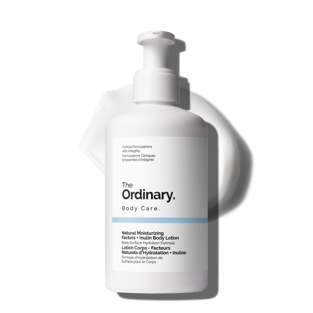 The Ordinary Natural Moisturizing Factors + Inulin Body Lotion, Lightweight Hydration for All-Day Moisture & Skin Barrier Support, Accepted by the National Eczema Association, 8.1 Fl Oz