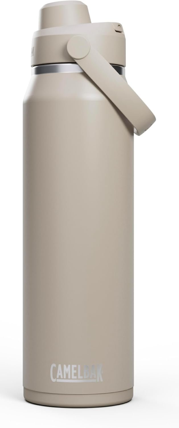 CamelBak Thrive Chug Stainless Steel Water Bottle 32oz, Stone