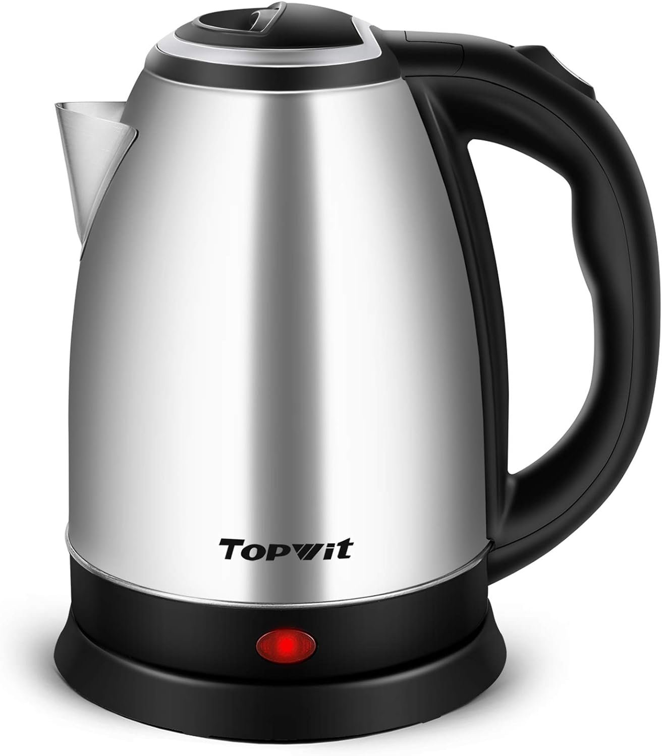 TOPWIT 2.0L Stainless Steel Electric Kettle, Rapid Boiling Hot Water Kettle