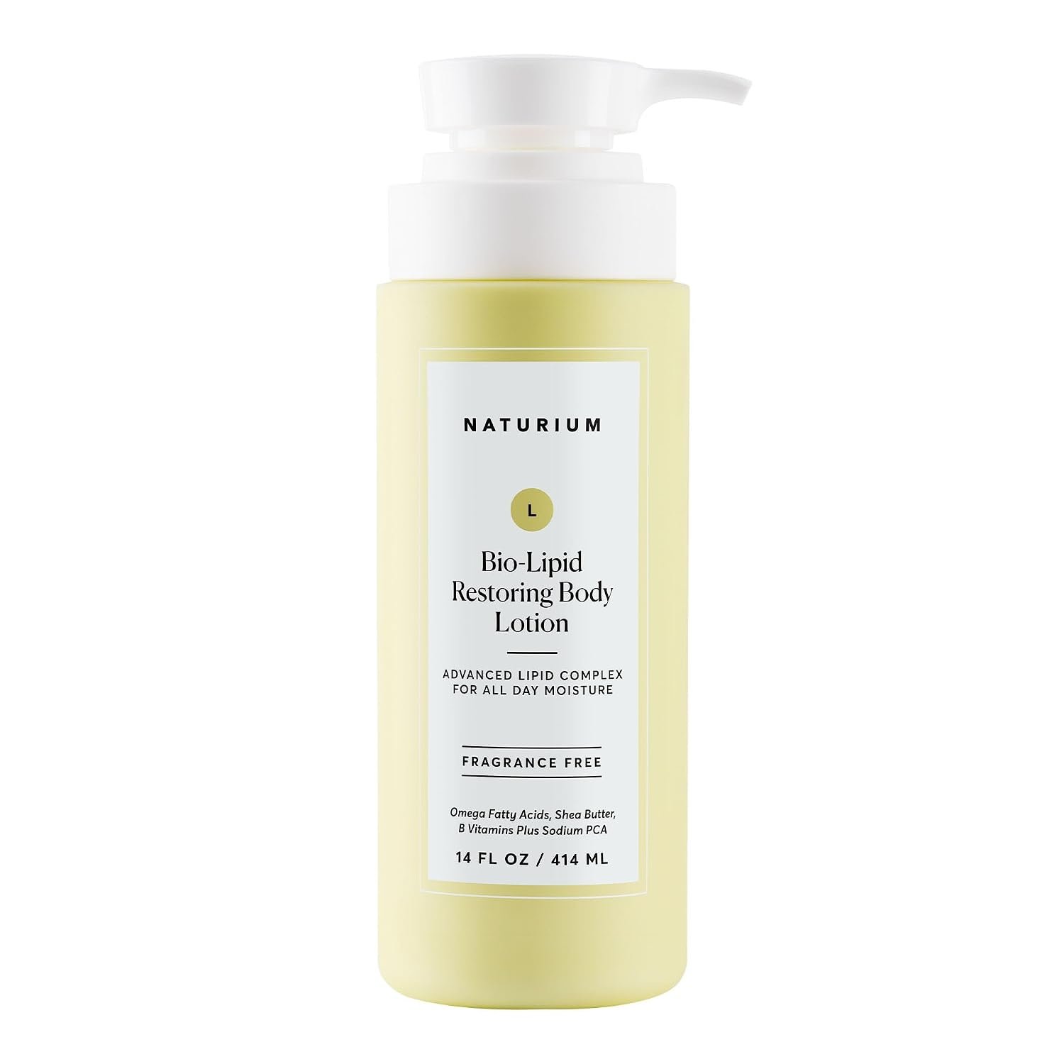 Naturium Bio-Lipid Restoring Body Lotion, All Day Moisture, 14 fl oz