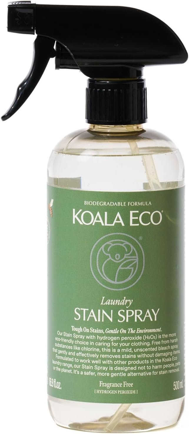 Koala Eco Stain Spray with Hydrogen Peroxide, Fragrance Free, 16oz