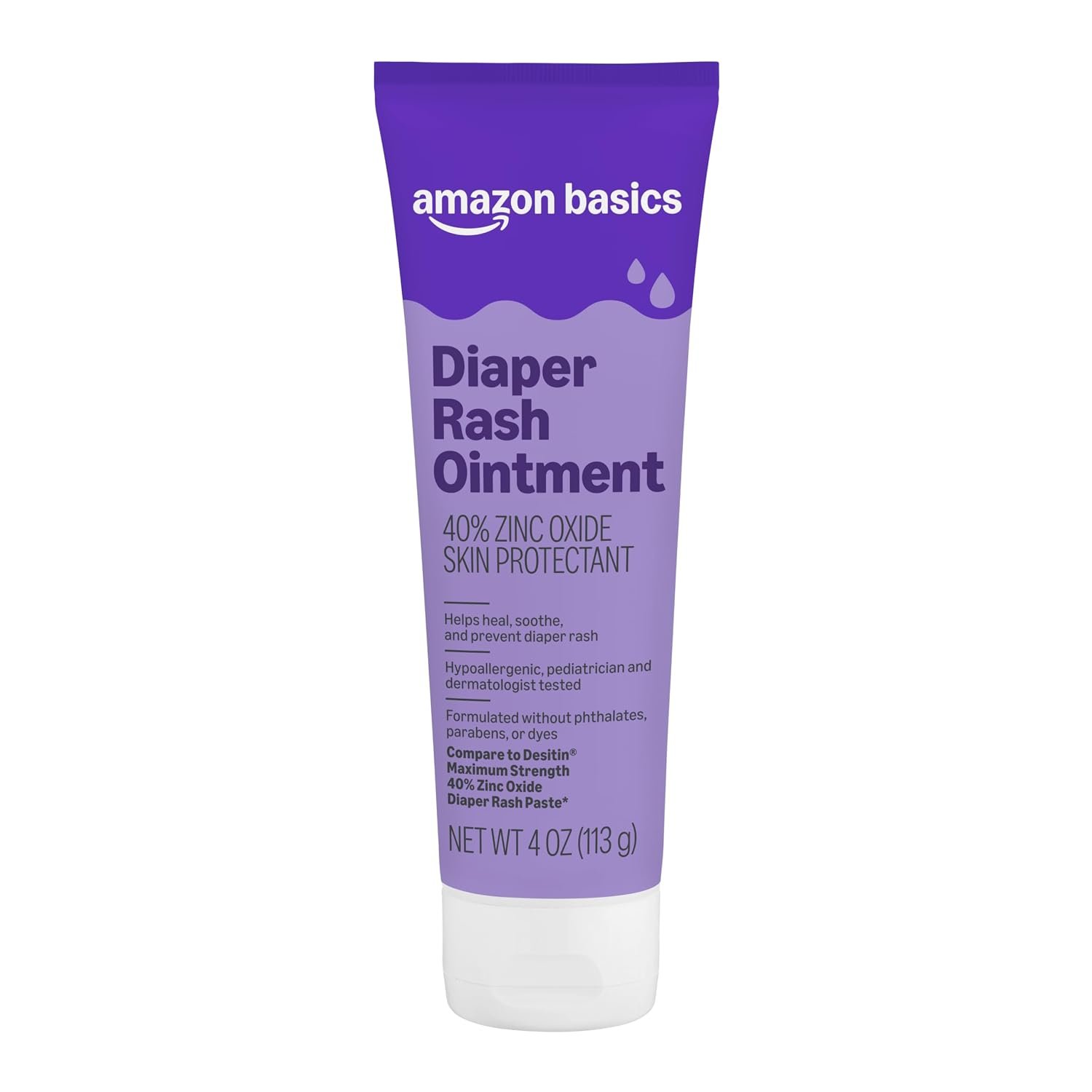 Amazon Basics Diaper Rash Ointment 4 Oz 1 pack