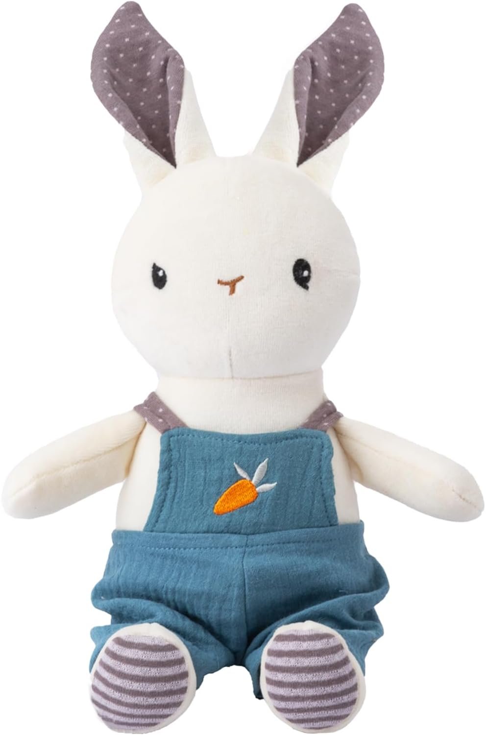 9″ Bunny Stuffed Animal Organic Cotton Baby Plush Toys