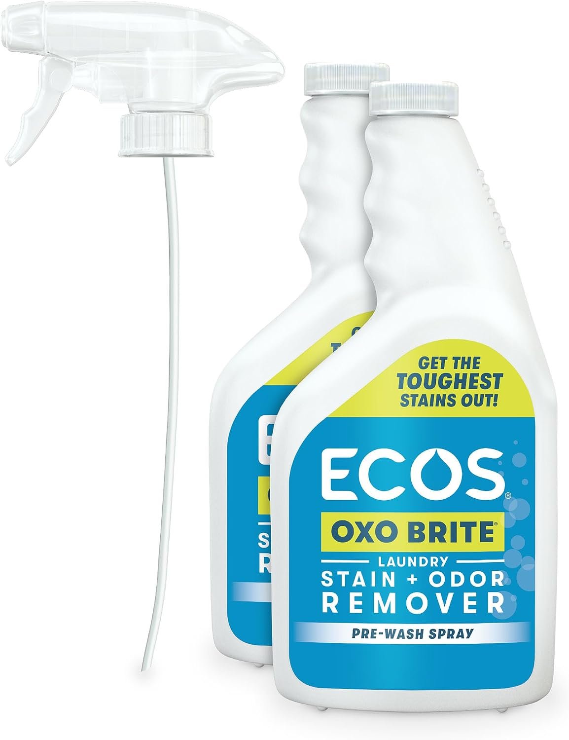 ECOS OXO Brite Laundry Stain + Odor Remover, 22 fl oz
