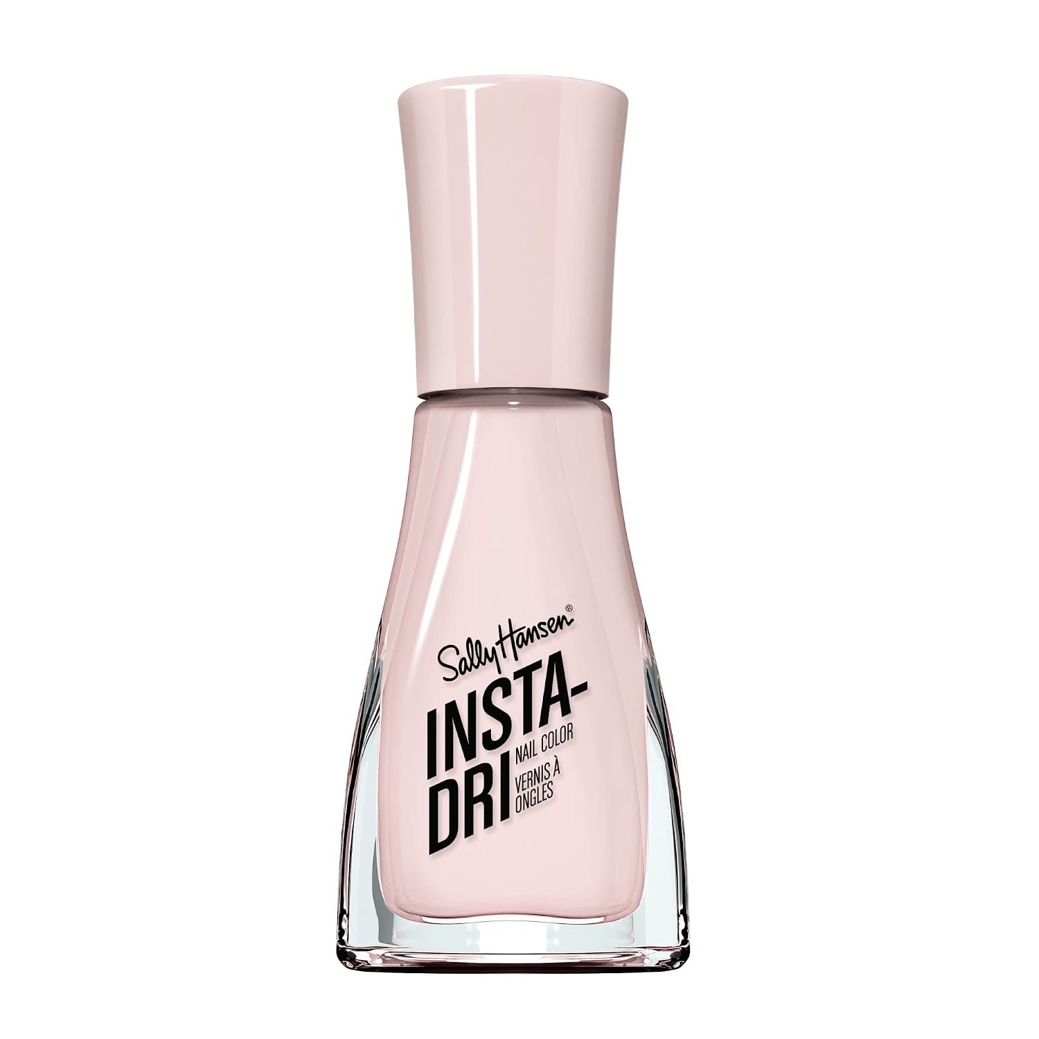 Sally Hansen Insta-Dri Nail Polish | Quick Dry, Long Lasting, Streak-Free Shine | Semi-Opaque, Glossy | 239 In a Blush | Pale Pink Nude Nail Color