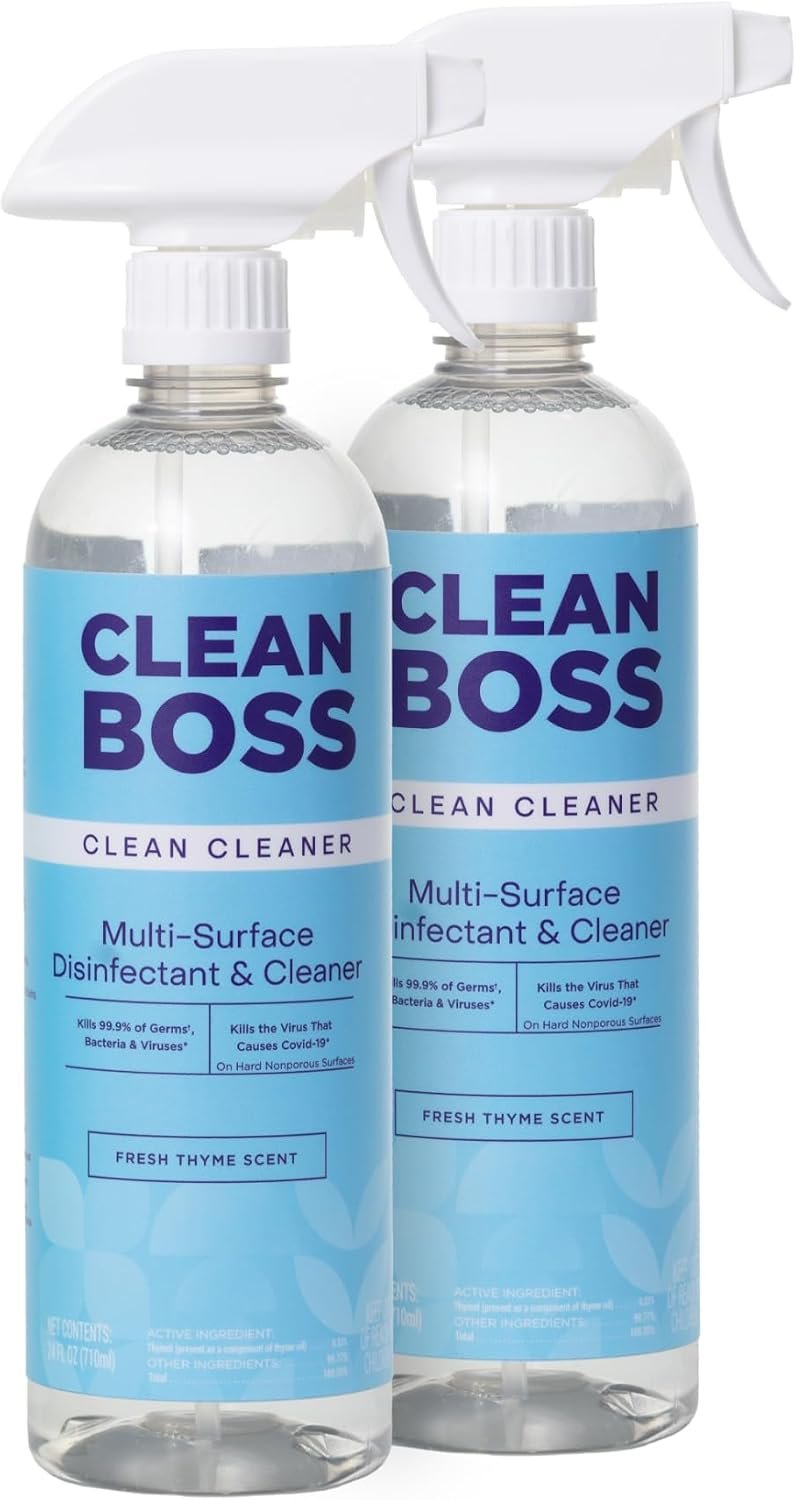 CleanBoss Multi-Surface Cleaner Botanical Disinfectant, 24 oz. (2-Pack)
