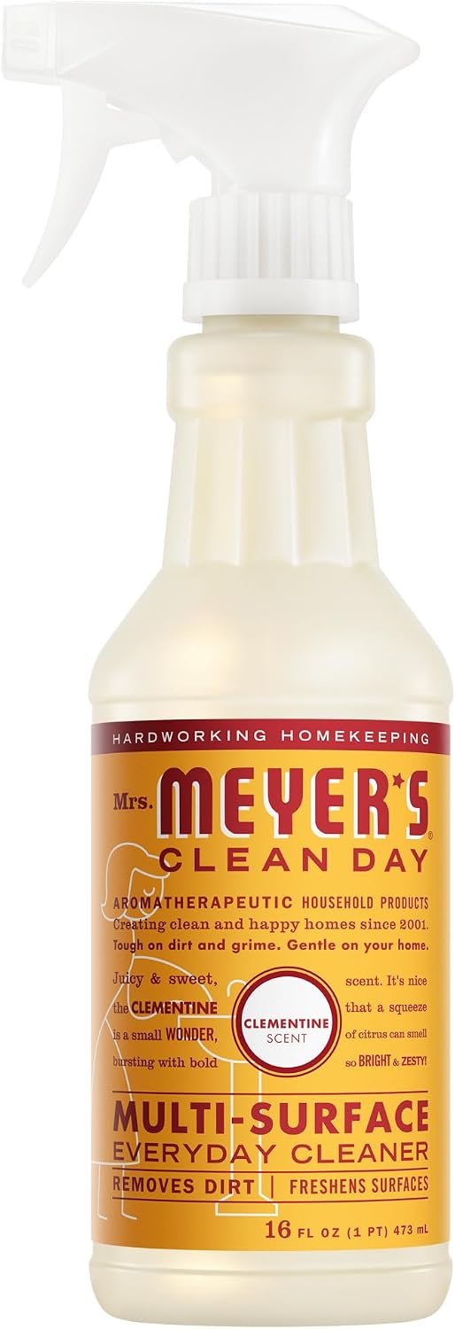 MRS. MEYER’S CLEAN DAY Multi-Surface Cleaner, Clementine, 16 fl oz