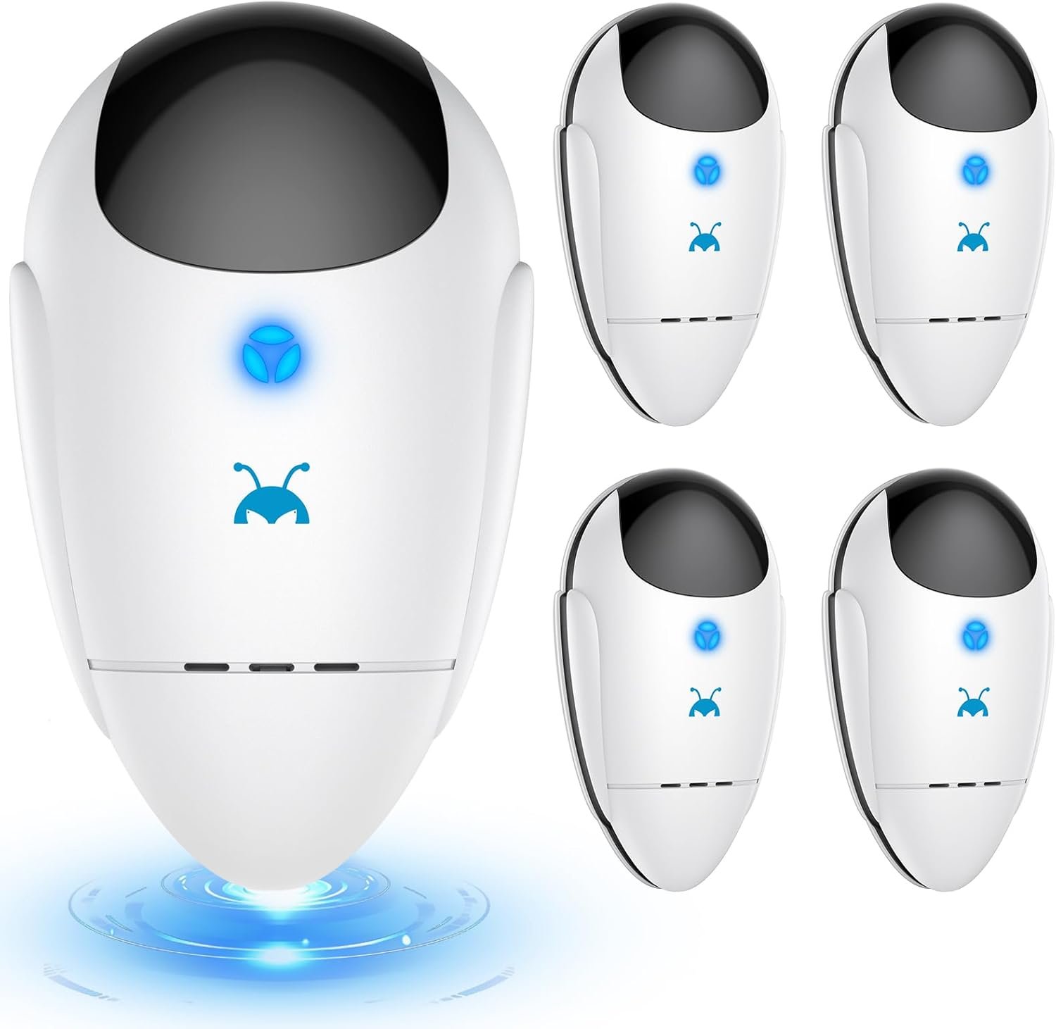 2026 Upgraded Ultrasonic Repeller Pest & Insect Indoor Repeller, 4 Pack