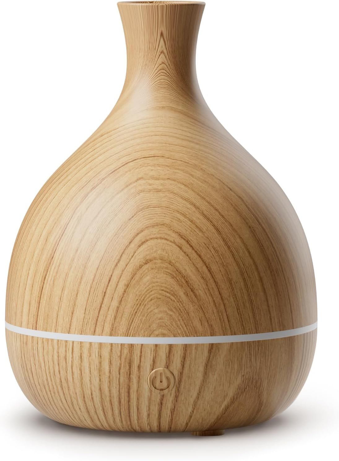 100 ml Small Essential Oil Diffuser with Adapter, Wood Grain