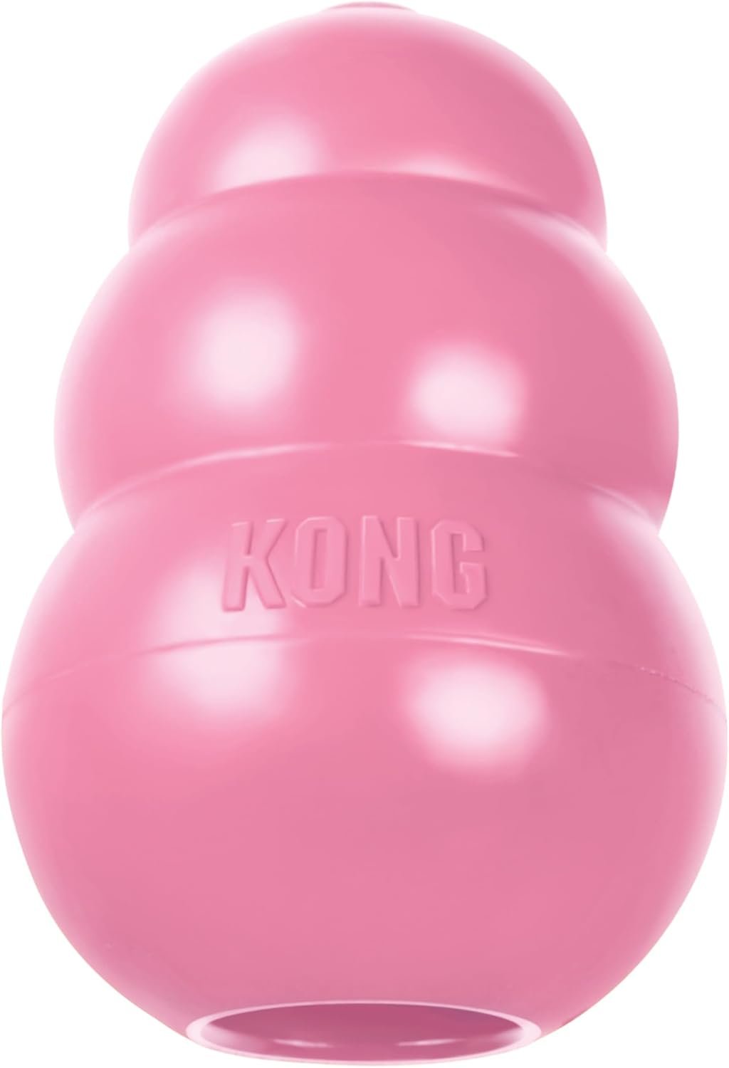 KONG Puppy, Natural Rubber Teething Chew Toy, for Small Puppies, Pink