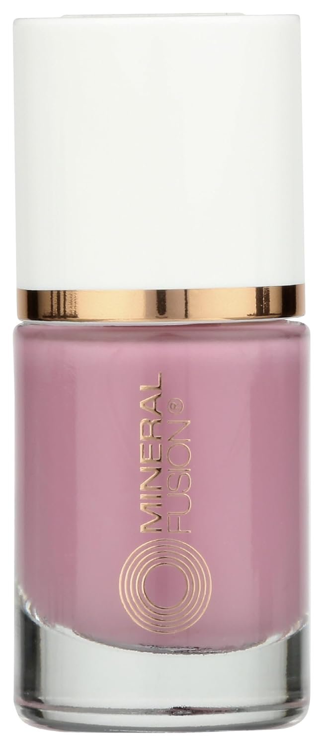 Mineral Fusion Nail Polish, Mauve Rose Pink, Flirtini Flirtini 0.33 Fl Oz (Pack of 1)