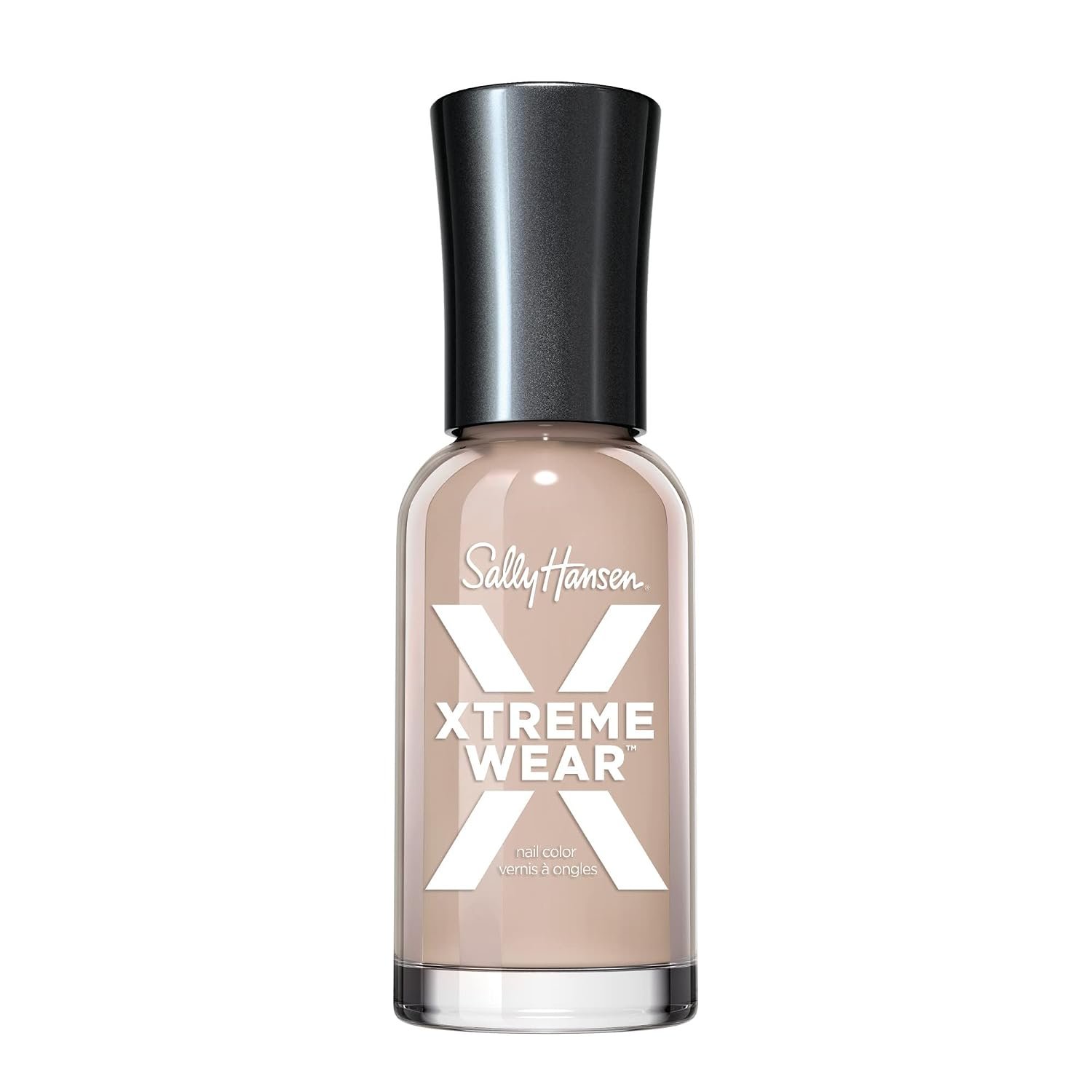 Sally Hansen Xtreme Wear Nail Polish | Streak-Free, Shiny Finish, Long-Lasting, Chip-Resistant, Opaque | Nifty Nude | Nude Nail Color | 0.4 fl oz