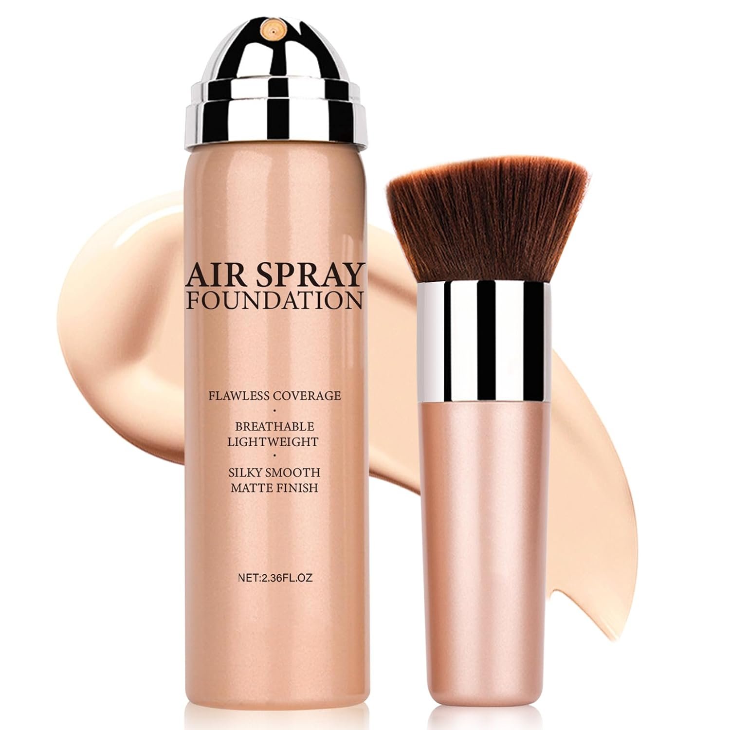 Airbrush Foundation Full Coverage Foundation Makeup-01# Natural