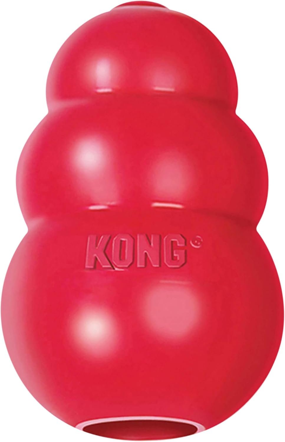 KONG Classic Stuffable Dog Toy, Natural Rubber Chew, for Small Dogs