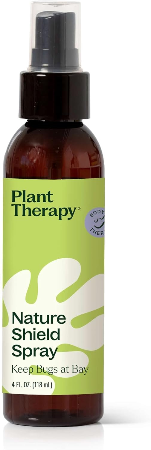 Plant Therapy Nature Shield Spray 4 oz, DEET-Free Outdoor Essential