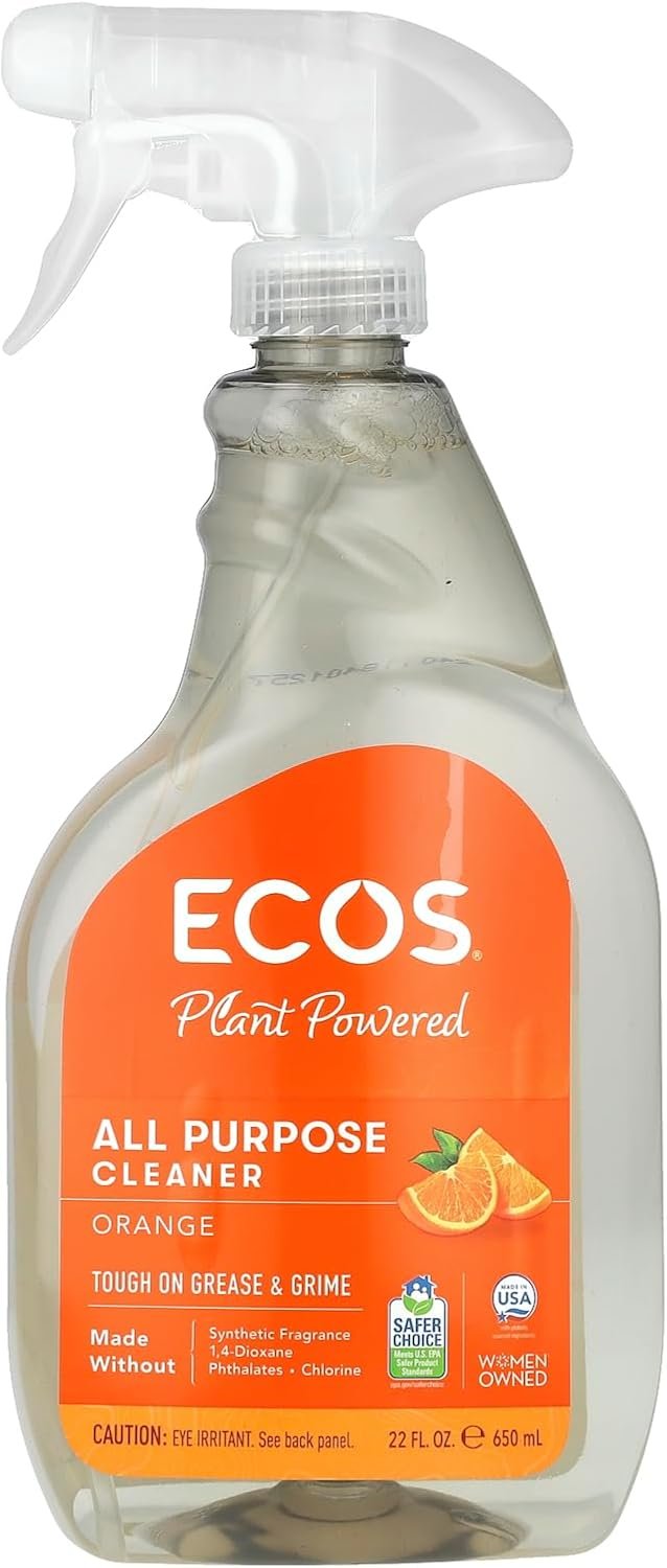 Earth Friendly Orange Plus All Purpose Everyday Cleaner – 22 Ounce, Each-1