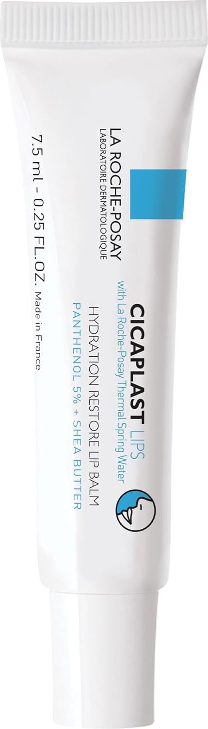 La Roche-Posay Cicaplast Lip Balm B5, Hydrating Lip Treatment, Shea Butter