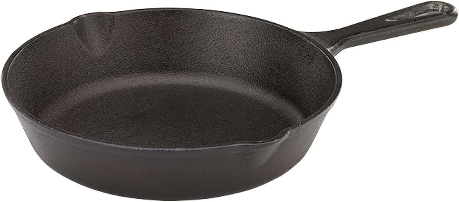 Mercer Culinary Pre-Seasoned Cast Iron Skillet, 8-Inch