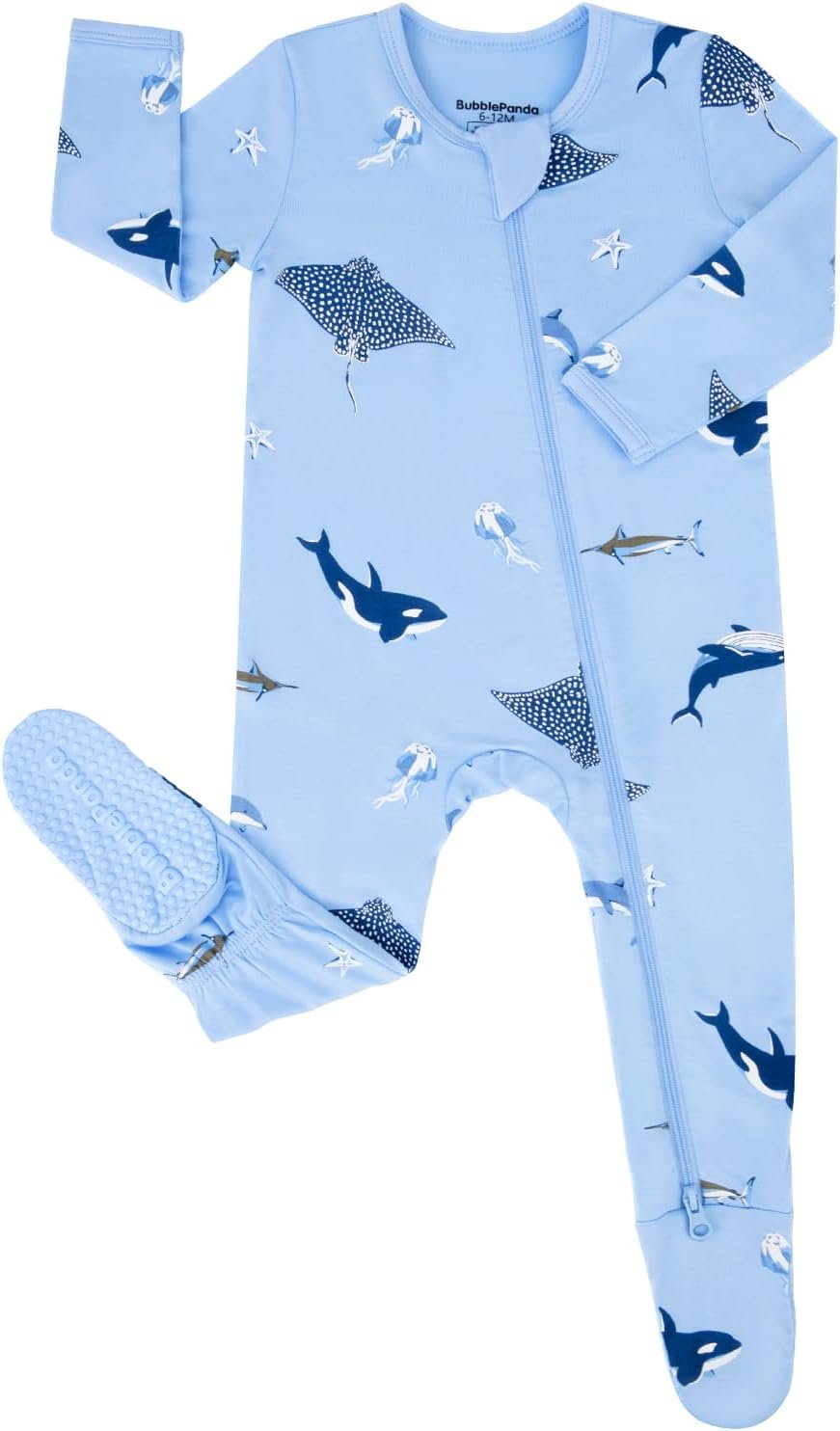 Okayinn BubblePanda Rayon Made From Bamboo Baby Pajamas Long Sleeve Months