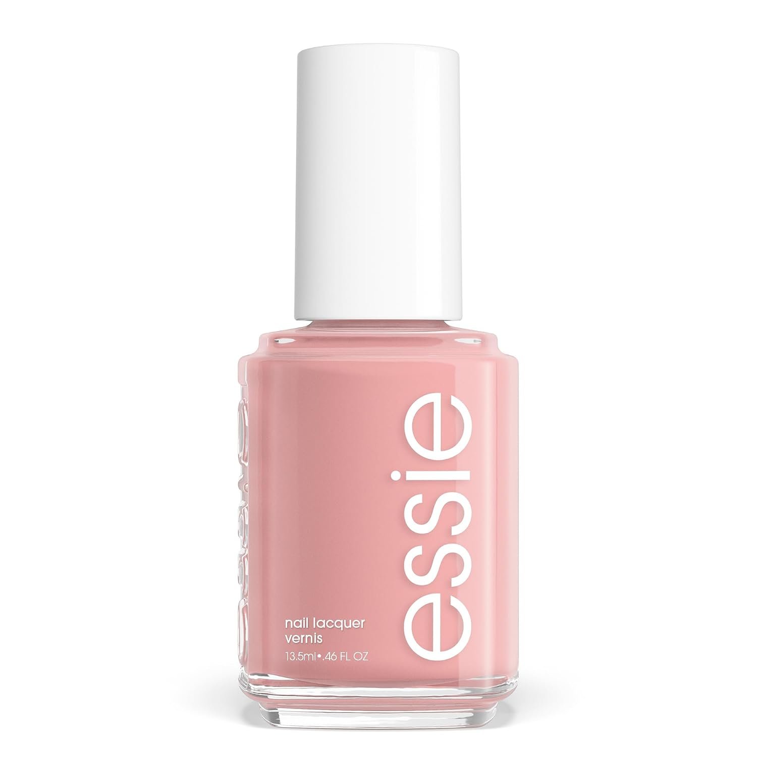 essie Nail Polish, Salon-Quality Soft Beige Pink Nude Nail Polish, Vegan, Topless and Barefoot, 0.46 fl oz