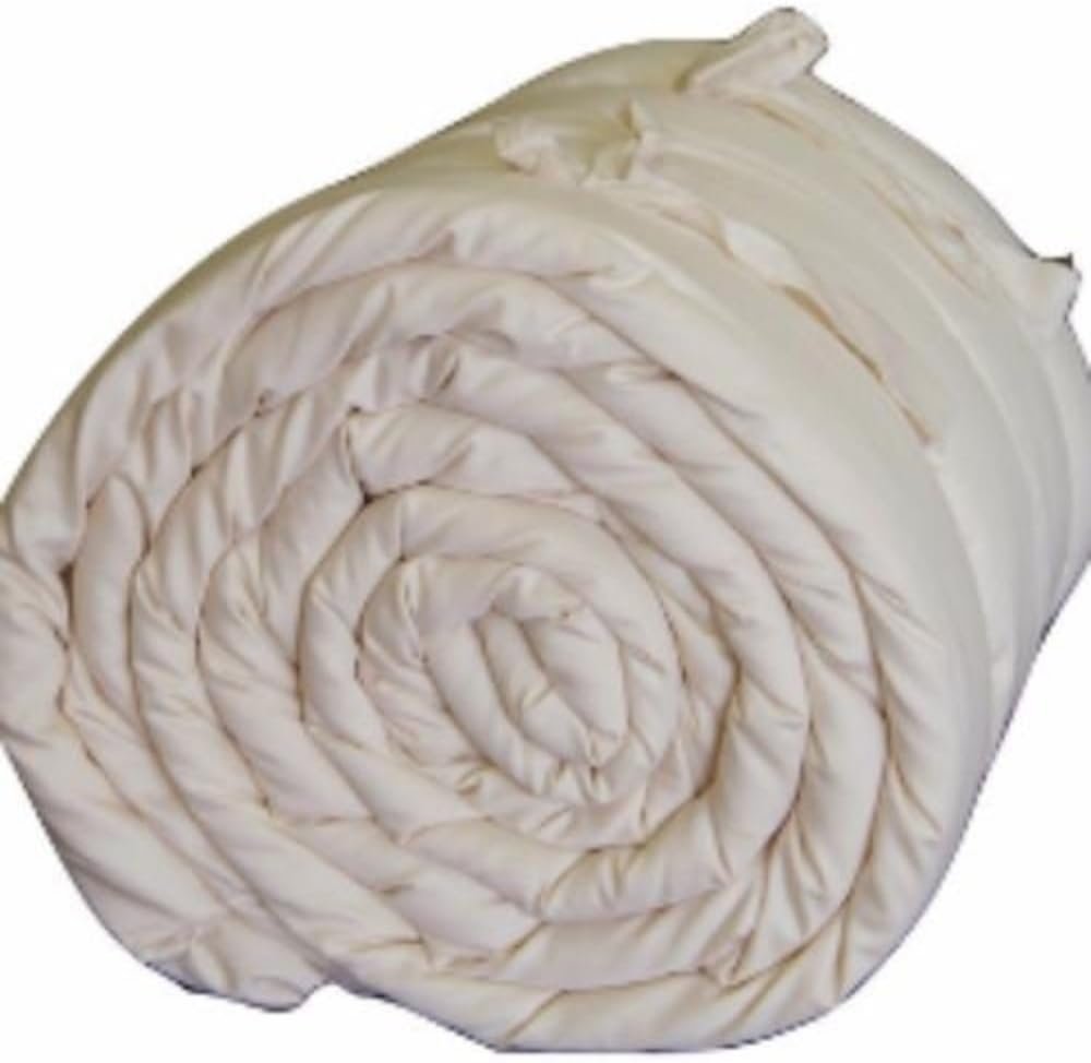 Natural Organic Wool Filled Comforter (Queen, Extra Warmth)