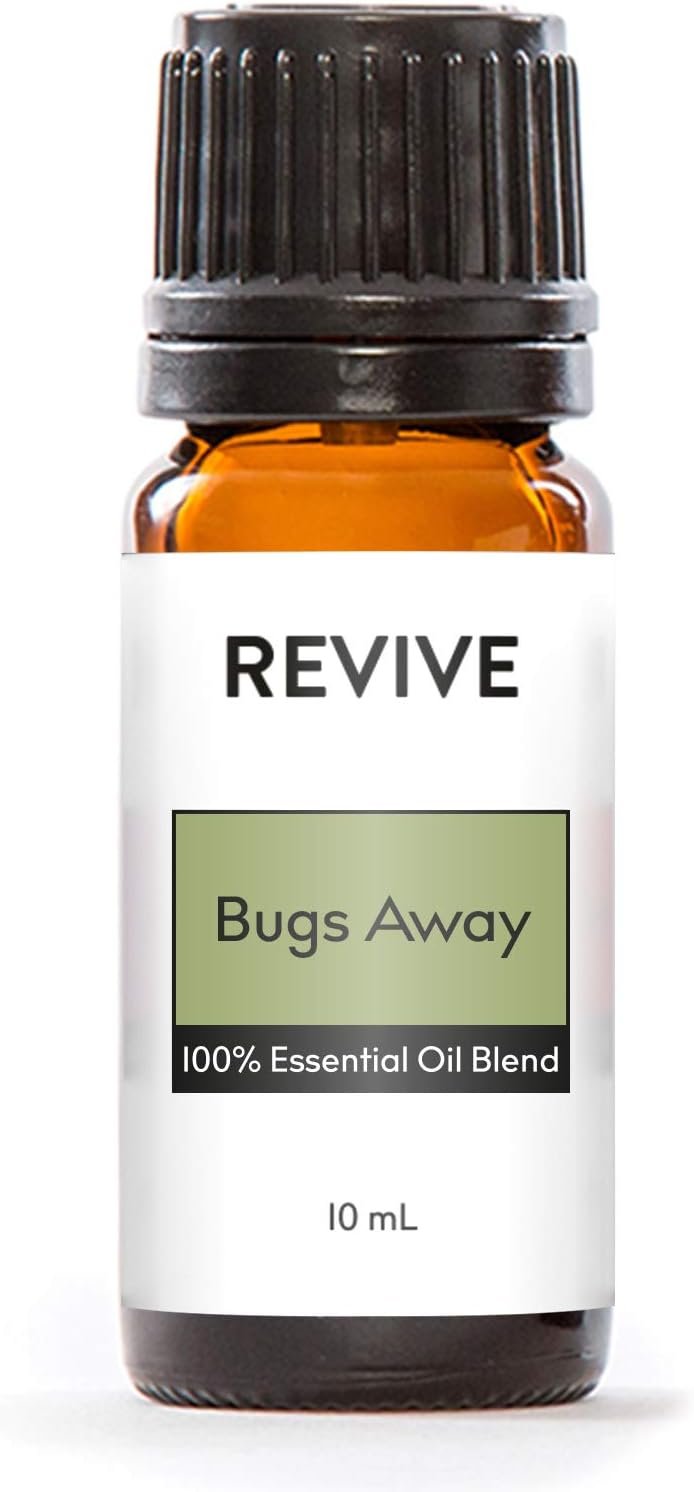 Bugs Away Essential Oil Blend by Revive Essential Oils – 100% Pure Therapeutic Grade, for Diffuser, Humidifier, Massage, Aromatherapy, Topical