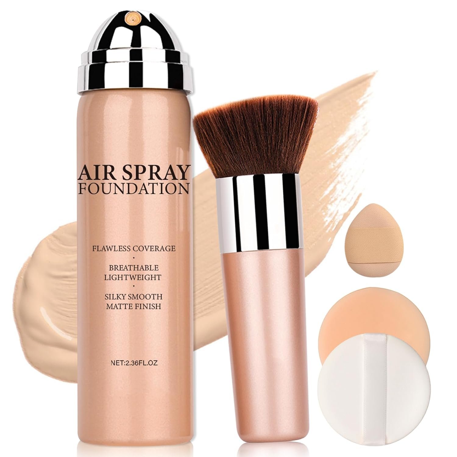 Magic Minerals Airbrush Foundation Makeup (03 Nude)