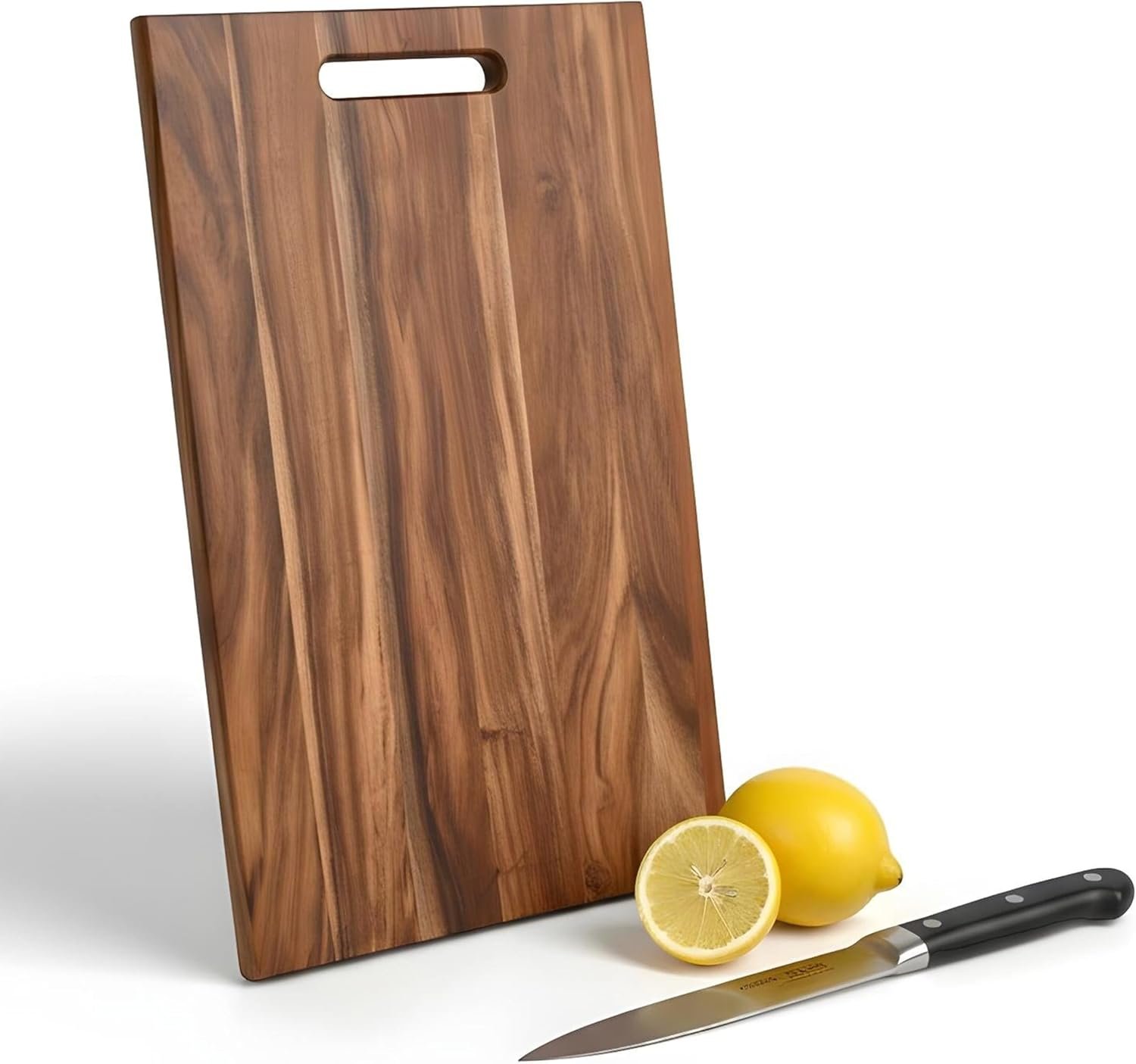 JadeVine Premium Acacia Wood Cutting Board 15″ x 10″ x 0.6″ – Natural Hardwood Chopping Board, Knife-Friendly, Reversible for Meat, Cheese, Bread & Everyday Kitchen Use