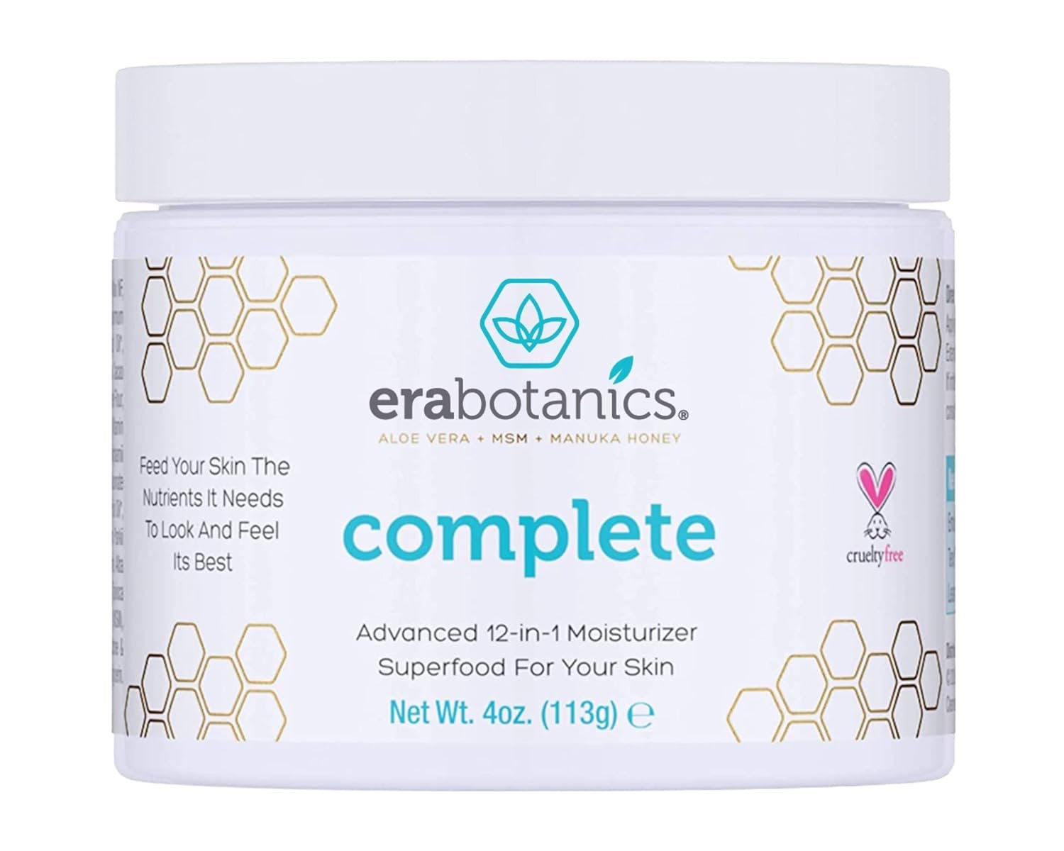 Era Organics Manuka Honey Face Cream – Complete 12-in-1 Daily Moisturizer