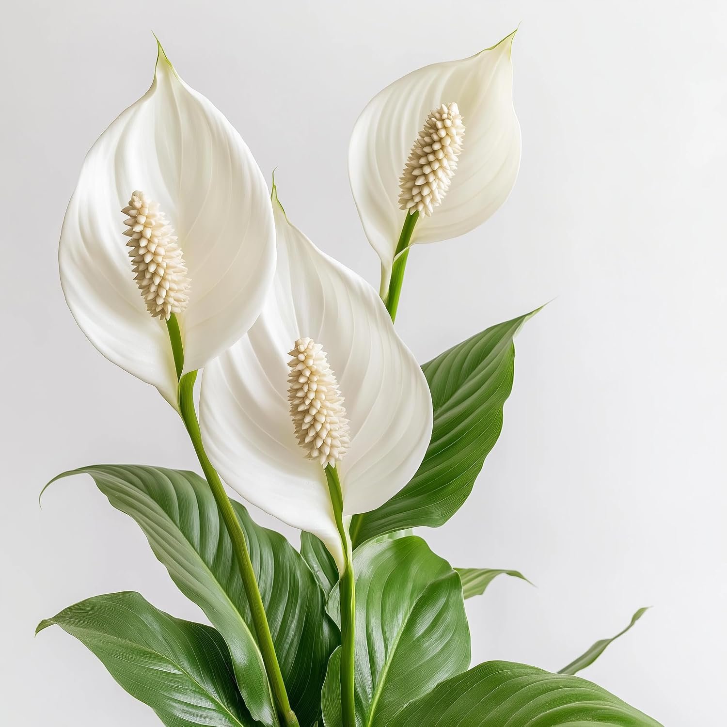 Spathiphyllum ‘Peace Lily’ Live Plant – Peace Lily Plant Live Houseplant- Indoor Air Purifier – Low Maintenance Flowering Indoor Plant – CA Seller (Small Plant, 4″ Pot, Flowering Currently)