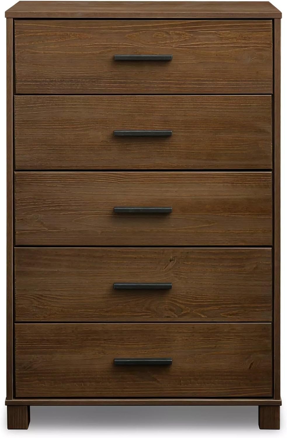 Grain Wood Furniture Loft 6-Drawer Dresser, Solid Wood with a Brushed Mocha Finish