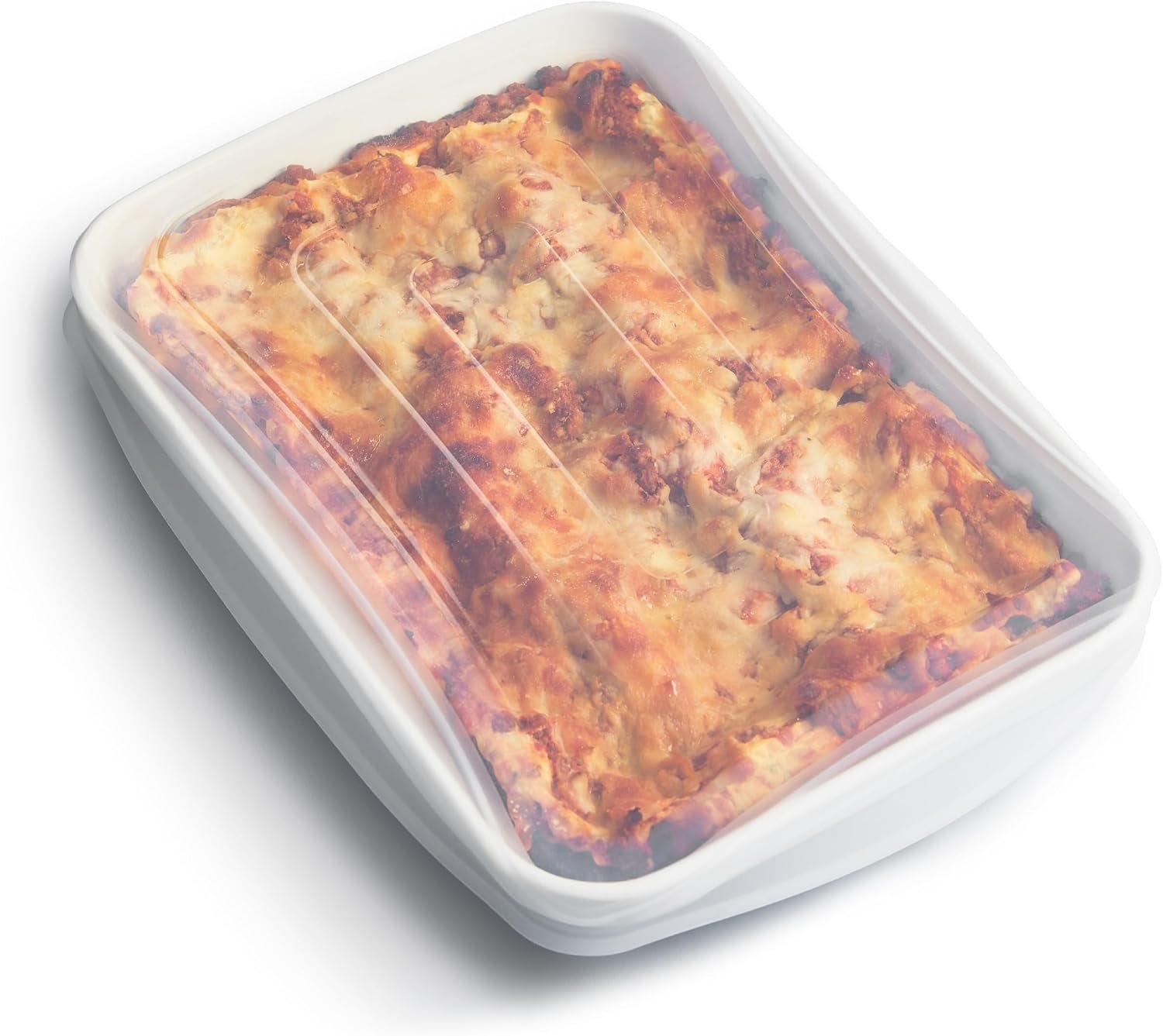 Stasher Reusable Silicone Rectangle Stretch Lid, Food Cover for 9×13 inch
