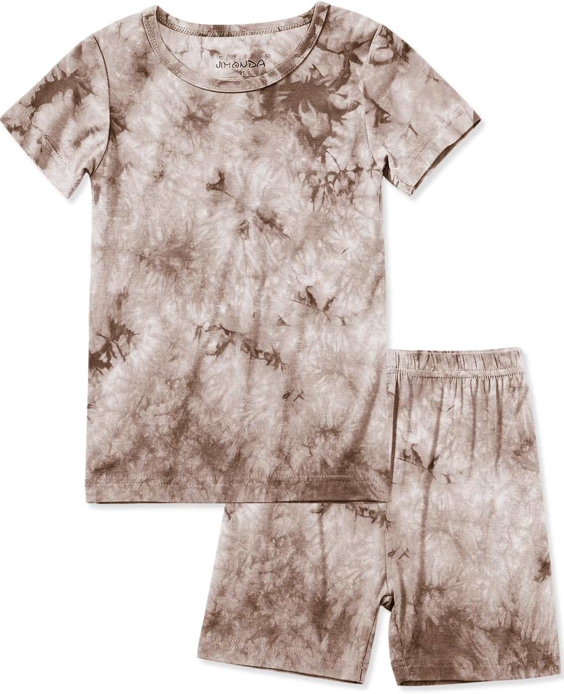Jimonda Kids Bamboo Viscose Pajamas Set Boy Girl Shorts Pjs