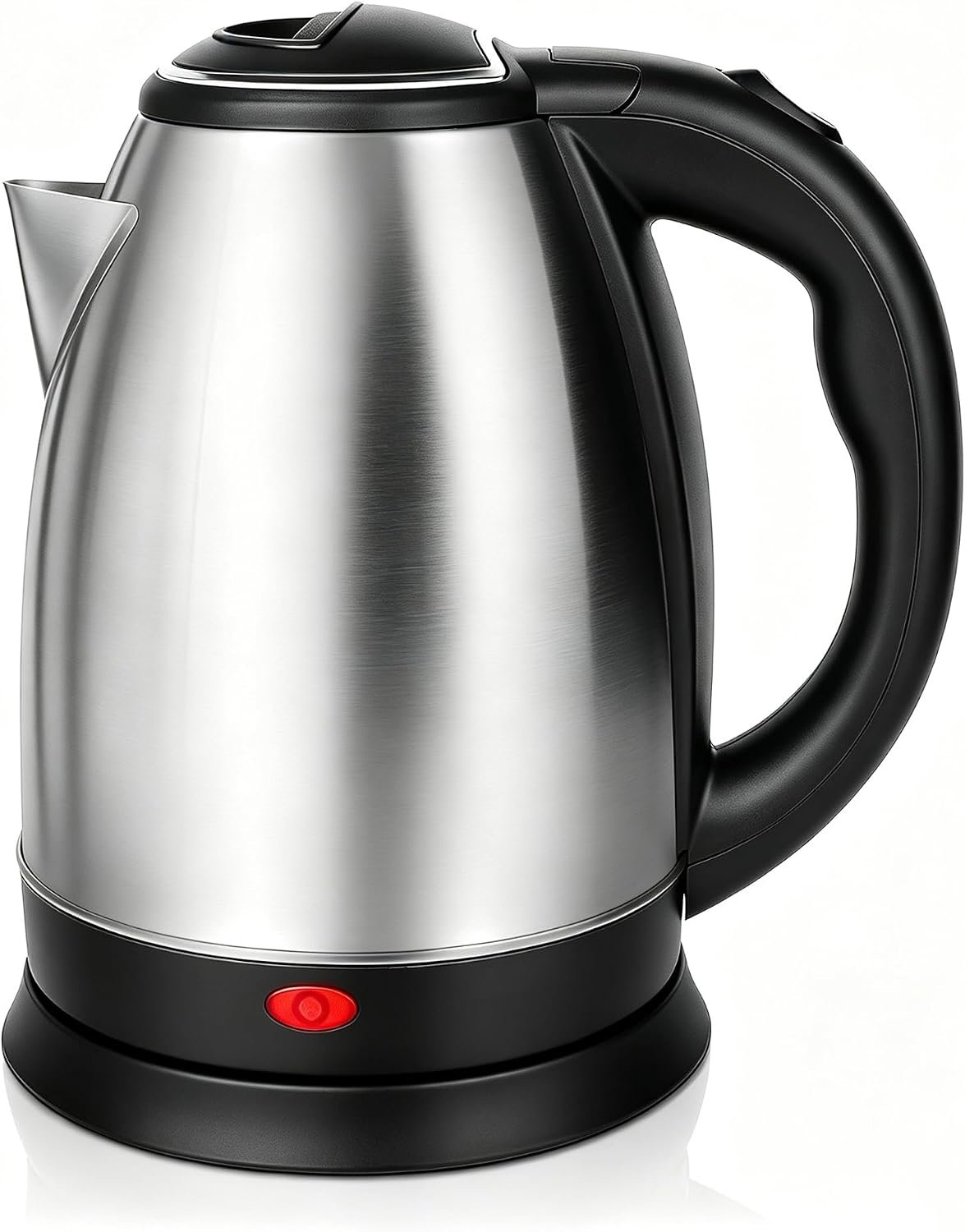1.8L Stainless Steel Electric Kettle for Tea and Coffee, Silver