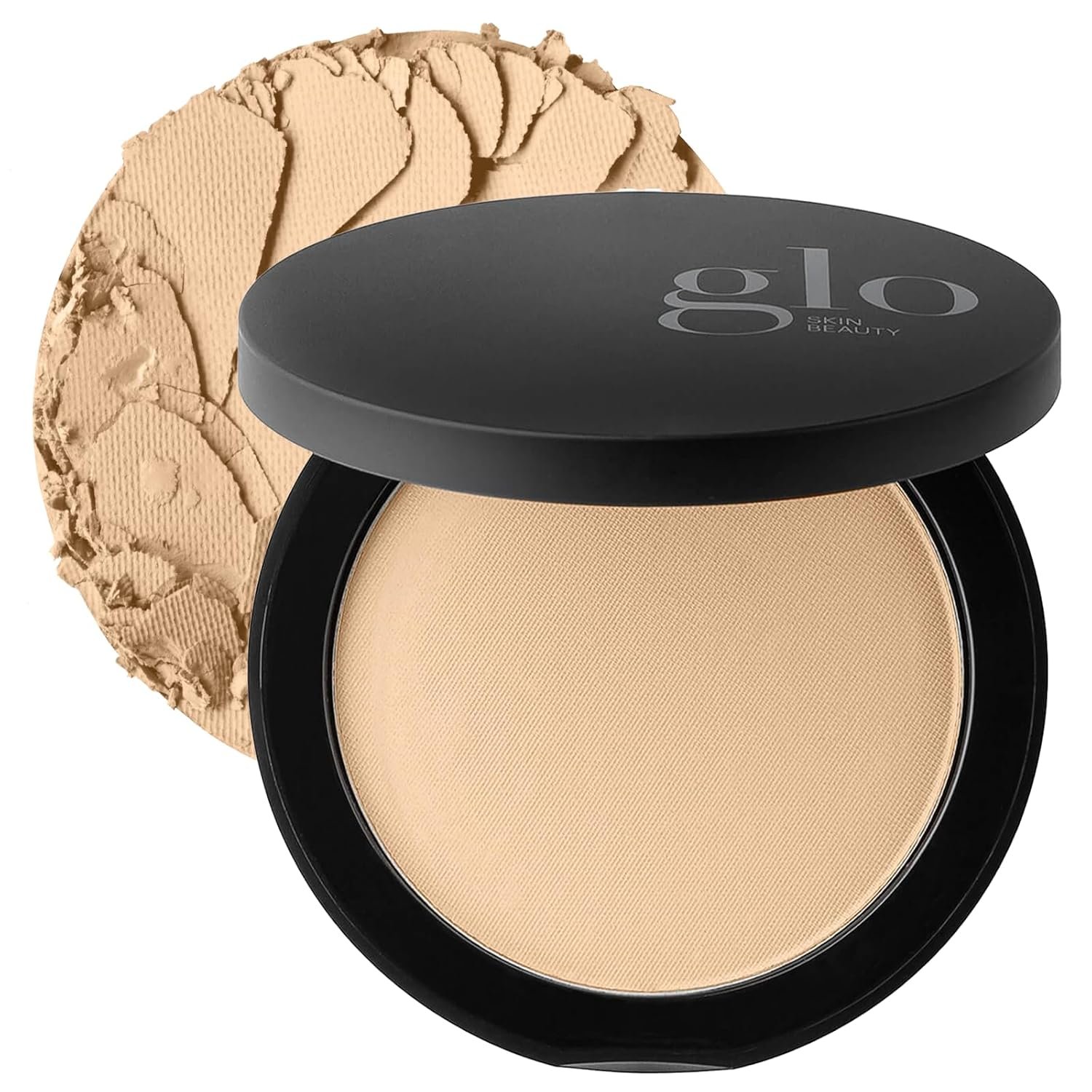 Glo Skin Beauty Pressed Base Powder Foundation, Golden Medium 0.92 oz