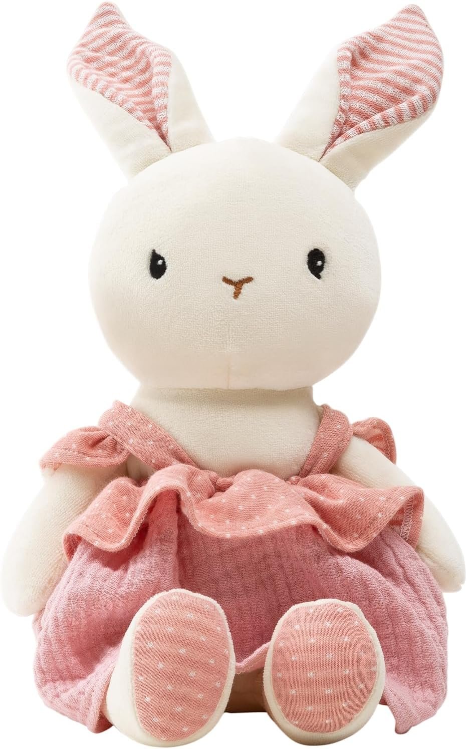 7″ Bunny Stuffed Animal Organic Cotton Baby Plush Toys