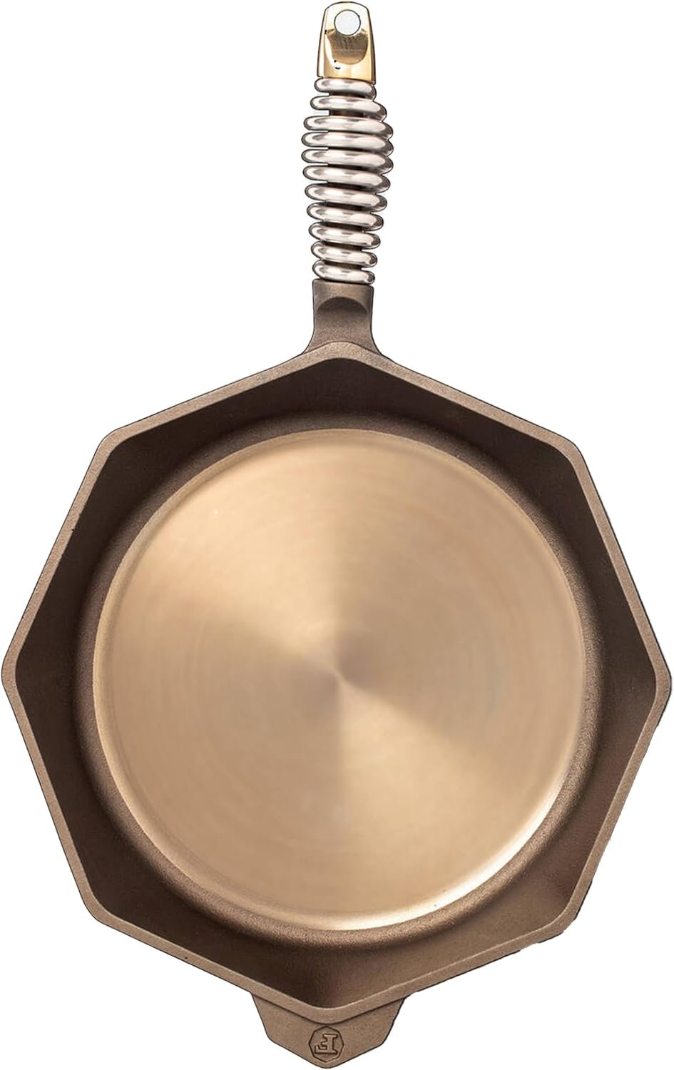 FINEX 12-Inch Cast Iron Skillet, Pre-Seasoned with Flaxseed Oil