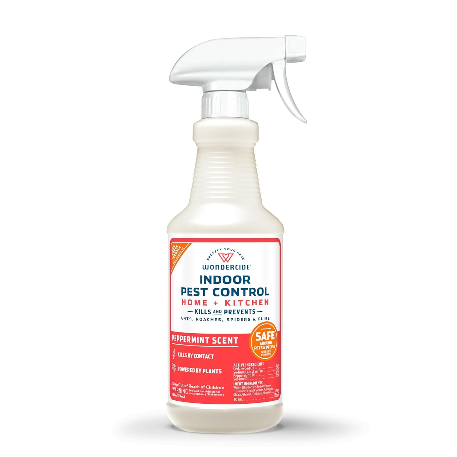 Wondercide – Indoor Pest Control Spray for Home & Kitchen Peppermint 16 oz