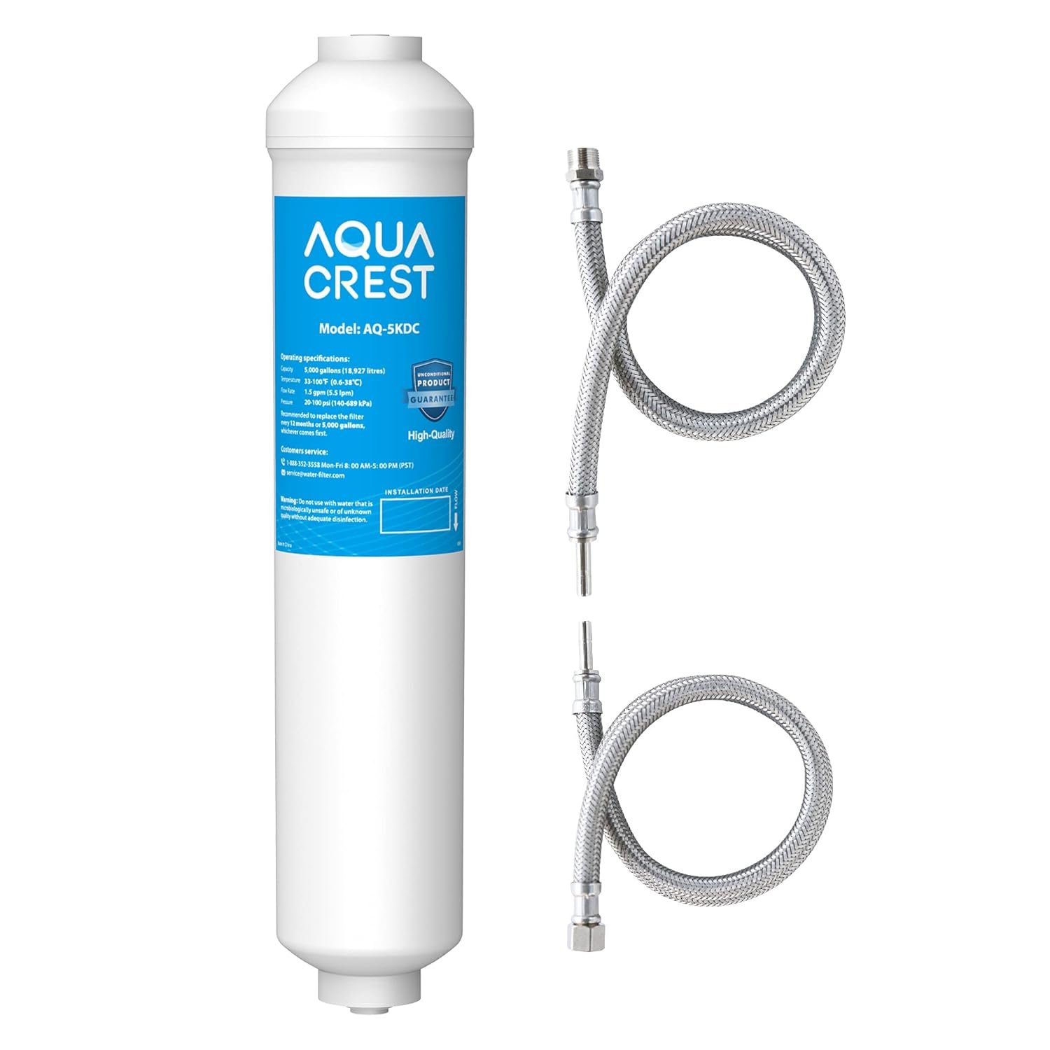AQUA CREST 5KDC Under Sink Water Filter System