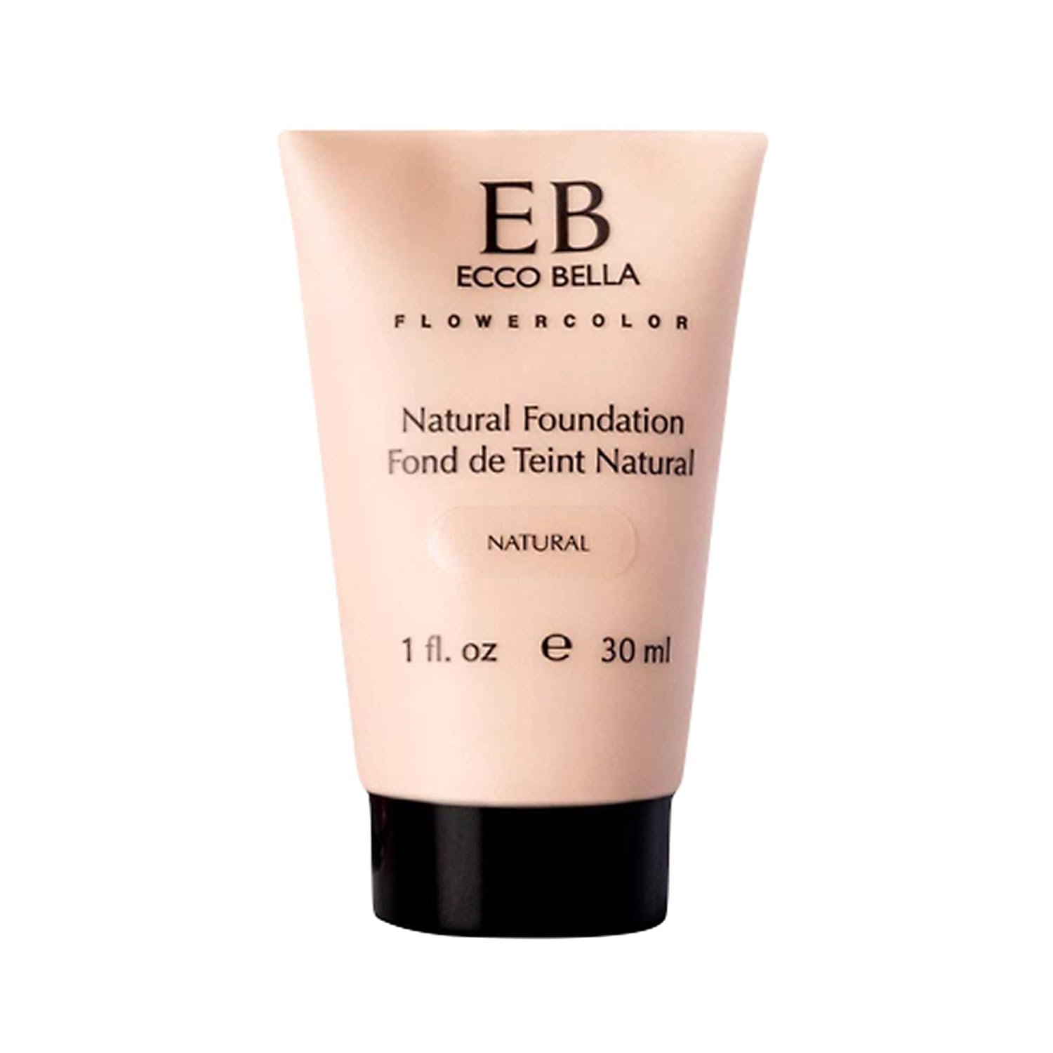 Ecco Bella Natural Lightweight Foundation Makeup, Color Natural