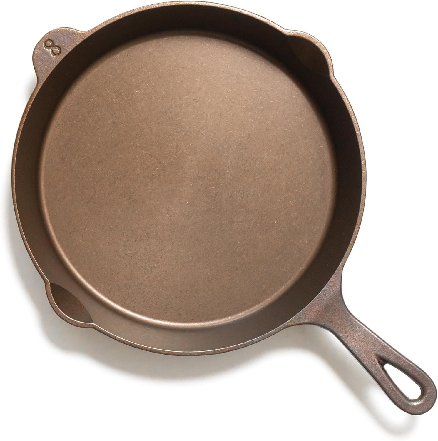 Lancaster Cast Iron Lightweight Cast Iron Skillet – 10.5” Pre-Seasoned Frying Pan Made in USA