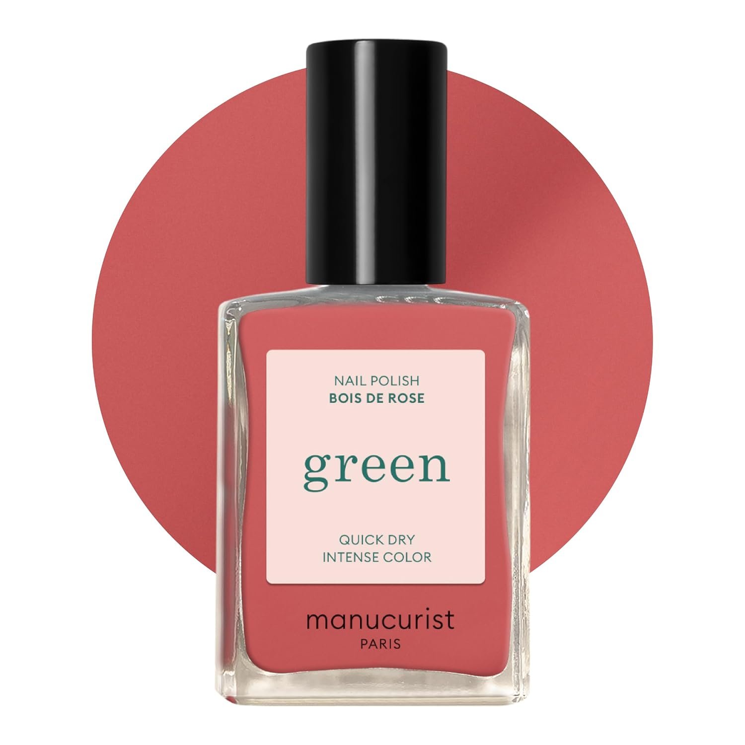 Manucurist Green Bois de Rose Dusty Pink Natural Nail Polish